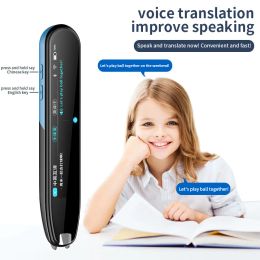 Scanners 2023 Portable Smart Pen Scanner 112 Langues Traduction Scanner Texte instantané Sanning Reading Voice Scan Traductor Device