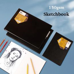 Scanners a5 150gsm sketchbook Hard Cover Journal adapté aux couleurs de l'eau du paysage croquis d'esquisse
