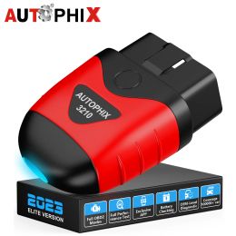 Scanners Autophix 3210 Bluetooth Obd2 Scanner Car Code Reader Obd 2 Diagnostic Scan Tools Battery Test Alarm Setting Performance Test