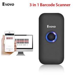 Scanners eyoyo ey009c Barcode scanner Bluetooth CCD Code à barres 2.4g Pocket Wirelesswired Lector Codigo de Barra Escaner Scaner Scan