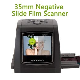 Escáneres de alta resolución Mini Negativo 5MP Film Scanner 35 mm 135 mm Convertidor de película Slide Escáner de imagen Digital Image Converter 2.4 "LCD