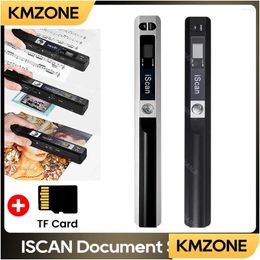 Scanners Iscan A4 Scanner portable Mincument Po Book JPG Format PDF Scanner portable 300/600/900 DPI avec 32G TF-Card Drop Delivery C Otsxh