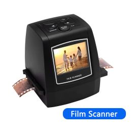 Scanners Mini 5MP 35mm Negatieve filmscanner Negatieve schuiffoto Foto -film Converteert USB -kabel LCD -dia 2.4 "TFT Digital Film Con