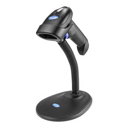 Scanners netum l8s wireless 2D Barcode scanner avec support de détection MATIC SCALING QR Code de barre de bar