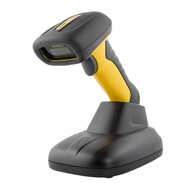 Escáneres Netum Wireless Barcode Scanner Handheld Handheld 32bit USB 1D Láser Bar Code Reader A4 para el sistema POS NT1209