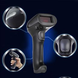 Scanners nieuwe 43Hz draadloze laser barcode scanner lezer geheugen tot 500 m afstand groothandel Iboim drop levering computers netwerken otewh