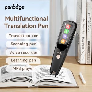 Escáneres Peripage D2S Diccionario Escaneo de escaneo Pen Mobile Scanner Translator 112 Language Voice Translating Edictionary
