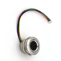 Scanners r503 circulaire rond Round RGB Indicateur LED Contrôle DC3.3V MX1.06 Pin de capteur de module de module d'empreinte digitale capacitive