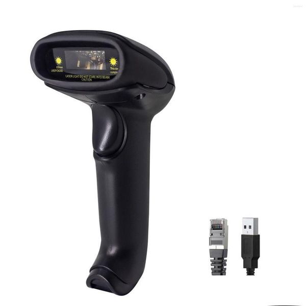 Scanners Filaire USB Laser Barcode Scanner Lecteur Plug and Play Compatible avec Windows Android Linux Mac Systems Drop Livraison Ordinateur Dhhuh