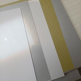 Escaneo de 20 hojas 200*150*0.7 mm A5 Sublimación en blanco Placa de metal Nombre de aluminio Tarjeta Impresión de sublimación Transferencia de tinta Craft Diy