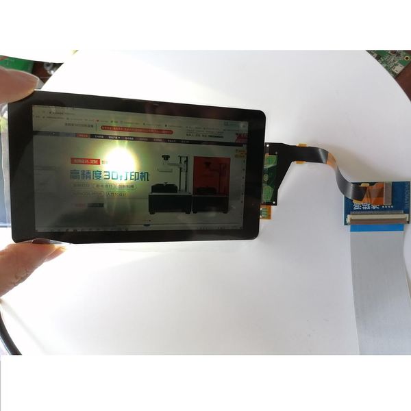 Scanning Imprimante 3D 5,5 pouces 2k écran LCD ACCESSOIRES DUY LS055R1SX04 / 2560 * 1440 CARTEUR DE PLIDE POUR LE SYSTÈME NANODLP