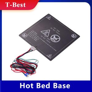 Scannen 3D -printer Hot bed Basisplaat Verwarmingsplatform Warmtegrootte 220 * 220 * 3 mm met kabel voor ANET A8 A6 TRONXY P802M 3D -printer