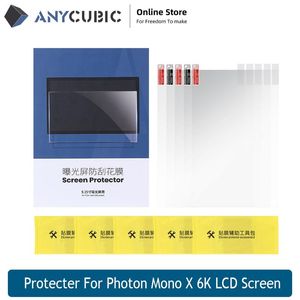 Scannen 3D -printeronderdelen AnyCubic 5PCS/Lot Screen Protector Set voor Photon Mono X 6K 9,25 inch LCD -schermprinteraccessoires
