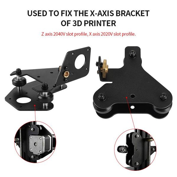 Scanning Pièces de l'imprimante 3D X Bracket de montage du moteur à axe