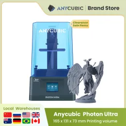 Escaneo Anycubic Photon Ultra DLP Printer 3D High Precision 3D Printing Alta impresión Velocidad 6cm/HR Resina Volumen 102.4*57.6*165 mm