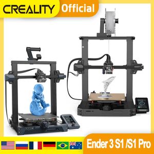 SCANNING CRIALITY ENDER 3 S1 / ENDER 3 S1 PRO 3D IMPRIMANCE CR TOCT AUTO LIGNE AUTO Haute précision Zaxis Double vis Rovable Plaque de construction