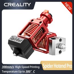 Escaneo Creality Spider Hotend Pro Kit Alta temperatura hasta 300 ° C y 300 mm/s Impresión de flujo de alta velocidad para Ender3 Ender3 CR10 Serie