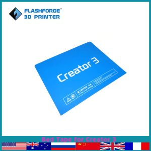 Scanning flashforge 3pcs/lot bedband voor maker 3 bord papier reserve accessoires 3D -printeronderdelen vervangingspapier