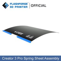 Plaque de construction flexible Flashforge à balayage pour Créateur 3 Pro 3D Perches de la plate-forme d'imprimante de construction