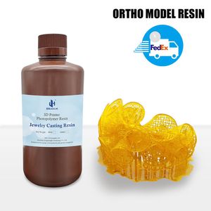 Scanning Jamghe Jewelry Casting Resin pour monochrome 4k 8k LCD 3D Imprimante super facile Coulable Photopolymère 405NM 1000G