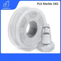 Escaneo PLA Mármol Filamento PLA para FDM 3D Impresora Filamento 1kg 1.75 mm Impresión Consumible Materiales no tóxicos