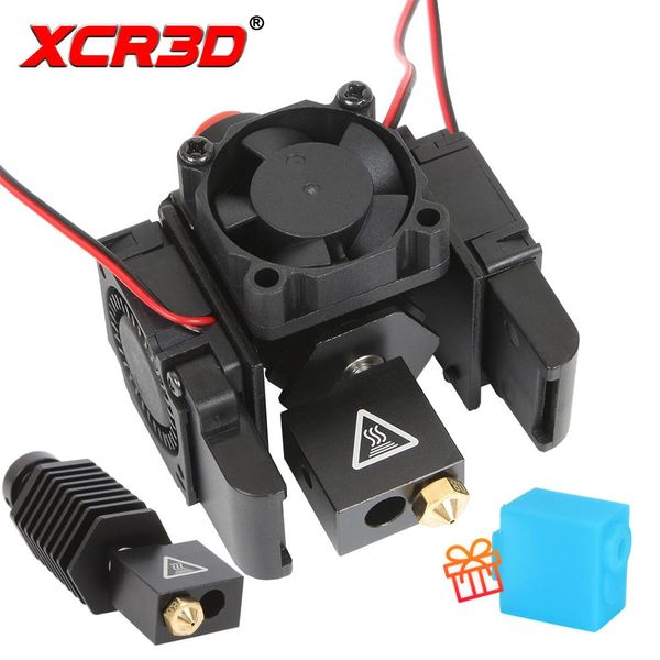 Scanning XCR 3D Imprimante Pièces BP6 HOLEND Kit Bowden Wade Extrudeur pour E3D V6 V6 VOLCANO HOLD HOTEND BLOCKET BLOCKET RADIATEUR BLOCKET