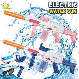 SCAR Electric Auto Submachine Water Gun Firing Shooting Game Summer Outdoor Beach Water Fight Fantasy Toys for Children Boy Gift 240429