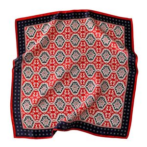 Sjaal 100% zijden bandana dames vierkante sjaals wrap kerchief mulberry lente mode luxe hoogwaardige hoofdband hijab sjaals 240321