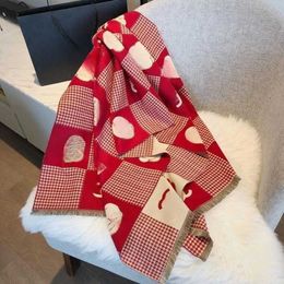 Schal-Designer-Kanal-Schal, luxuriöser neuer beliebter Kanal-Schal mit Stil, warm und vielseitig im Herbst und Winter