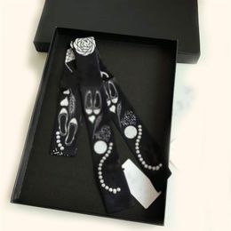 Sjaal Superzachte vlinderdas van hoge kwaliteit Haarzijde Dubbel satijnen lint Multifunctionele mode-sjaal 120 7253j