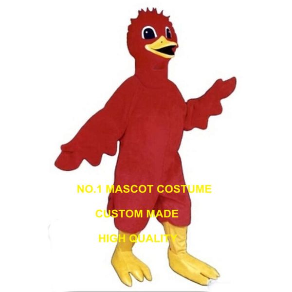 Scarlet Bird Mascot Costume en gros Valette chaude Red Scarlet Birds Costumes Anime Costumes Carnaval Fancy Dress Kits 2781 Costumes de mascotte