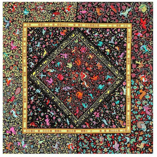 Foulards 130 cm marque grand carré écharpe sergé soie femmes luxe mode châle Echarpe foulard pour dames serviette de plage