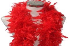 Écharbes 2021 Luxury Women Cashmere Swarf Couleur solide Robe de mode Feather Boa Burlesque Showgirl Hen Night Festival Ornemental SC4253559