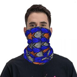 Bufandas 2023 Escher Fish Escherfish Bandana Sea Neck Gaitor Wrap Buff Buff Buff Tarming para montar Traje durante toda la temporada