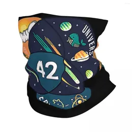 Sjaals 42 Antwoord op Life Universe en Everything Bandana Neck Gaiter Motocross Face Scarf Cycling Mask Hiking Unisex Adult
