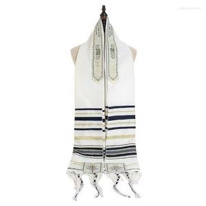 Schals 5 Farben messianischer jüdischer Tallit-Gebetsschal Talit mit Talis-Tasche christlicher Quastenschal Arabisch für Frauen Männer