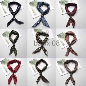 Bufandas 60 * 60 cm Seda Hombres Damas Niños Niñas Mujeres Pequeño Cuadrado Diseñador Bufanda Hombres Lujo cessories Ascot Cravat Corbatas Cravat J230703