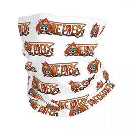 Sjaals Ace One Piece Logo Bandana Neck Gaiter Gedrukt Wrap Mask Sjaal Warm Bivakmuts Hardlopen Voor Mannen Vrouwen Volwassen Wasbaar