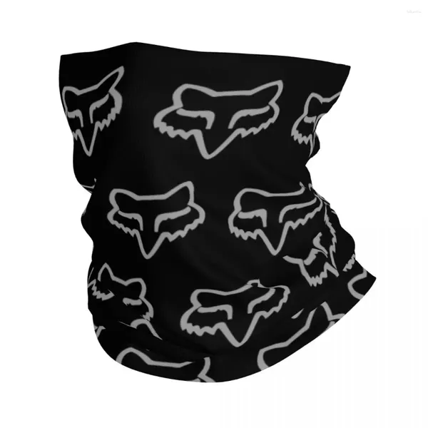 Écharpes adultes Foxs motocross moto bandana trucs couvre couvre couche imprimé masque foulave chaude pour rouler lavable