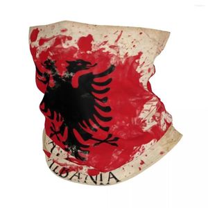 Sjaals Albanië Vlag Bandana Halsbeenkap Bedrukte gezichtssjaal Multifunctioneel bivakmuts Hardlopen Unisex Volwassen Ademend