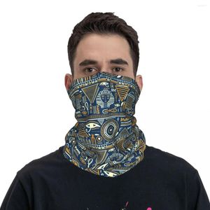 Écharbes anciennes Égypte Bandana Tribal Gaiter Gaïent égyptien et écharpe enveloppe de cyclisme Sprots pour hommes femmes adultes