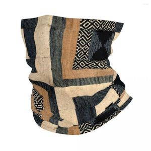 Foulards Antique Africain Textile Bandana Cache-Cou Imprimé Visage Écharpe Multi-usage Masque Vélo Pour Hommes Femmes Adulte Coupe-Vent