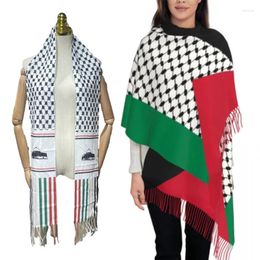 Écharpes écharpe arabe à la mode Palestine Perfect Hiver Adulte Unisexe Les améliorations du vent de vent sont adaptées à toute occasion DXAA