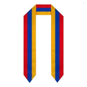 Bufandas Armenia Bandera Bufanda Top Imprimir Graduación Sash Estola Estudio Internacional en el Extranjero Adulto Unisex Fiesta Accesorio264N