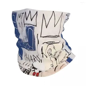 Sjaals Art Basquiats Bandana Nekhoes Bedrukte bivakmutsen Wikkelsjaal Multi-gebruik hoofdband Hardlopen Unisex Volwassene het hele seizoen