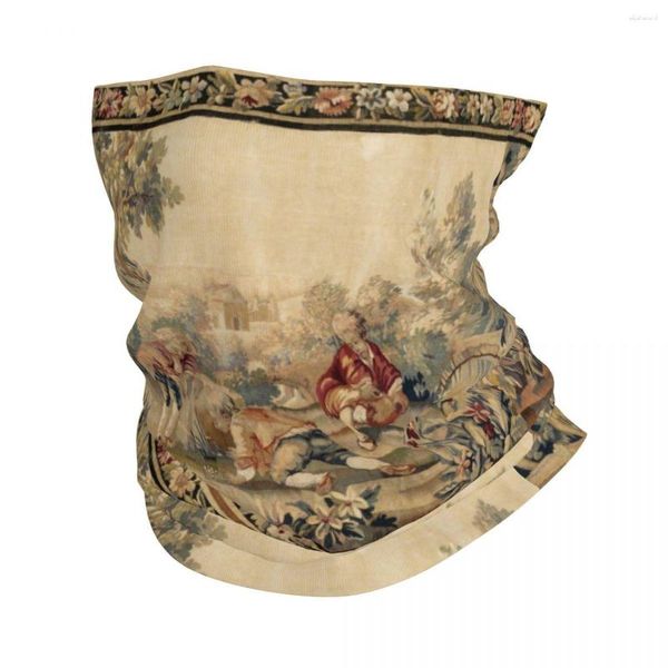 Bufandas aubusson antiguo estampado francés tapa de pañolero