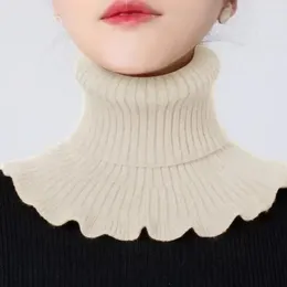 Écharpes automne et hiver chauds en tricot faux collier couverture de couverture de la tête du cou de couche à épaule de garde-cou