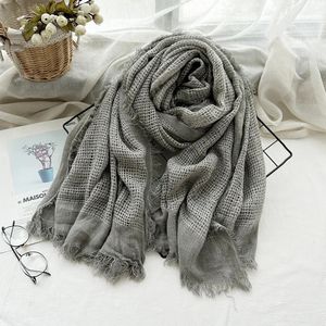 Bufandas Otoño Invierno Algodón Lino Hombres Bufanda Cálido Pañuelo Largo Suave Pashmina Mantón Hombre Bufandas Diseñador Marca Bufandas para hombres 231127