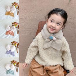 Sjaals Herfst Winter Zachte Pluche Sjaal Voor Meisjes Kinderen Warm Nepbont Leuke Kraag Kinderen Outdoor Hals Dikker Snood