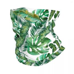 Foulards banane feuille de palmier Bandana cou guêtre imprimé écharpe multi-usage bandeau Sports de plein air unisexe adulte lavable